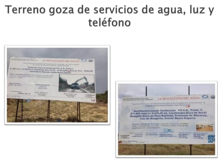 venta de tereno en macanao - peninsula de macanao, isla de margarita